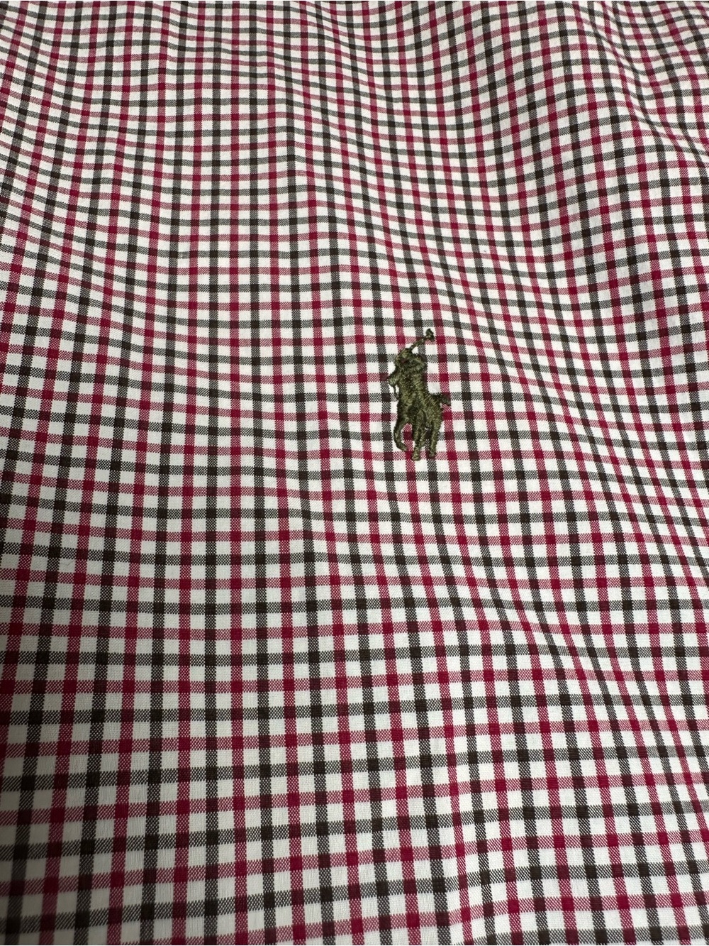 Ralph Lauren Classic Fit 3XB Big Red Check Button Front Short Sleeve Shirt - Picture 6 of 10